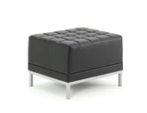 Infinity Modular Cube Chair Black Soft Bonded Leather BR000199 DD